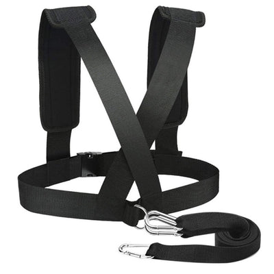 ADJUSTABLE SLED HARNESS TRAINING FITNESS